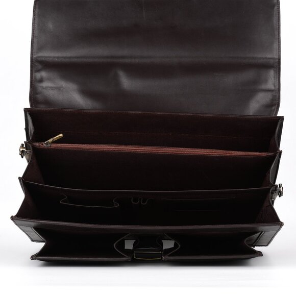 AMJ Lloyd Stylish Original Leather Hand Bag/Office Bag - Picture 5 of 6